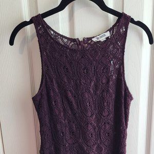 Maroon Cocktail Dress